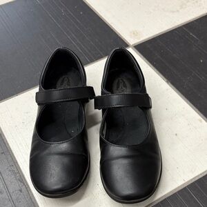 Hush Puppies Black Kids Mary Jane Shoes